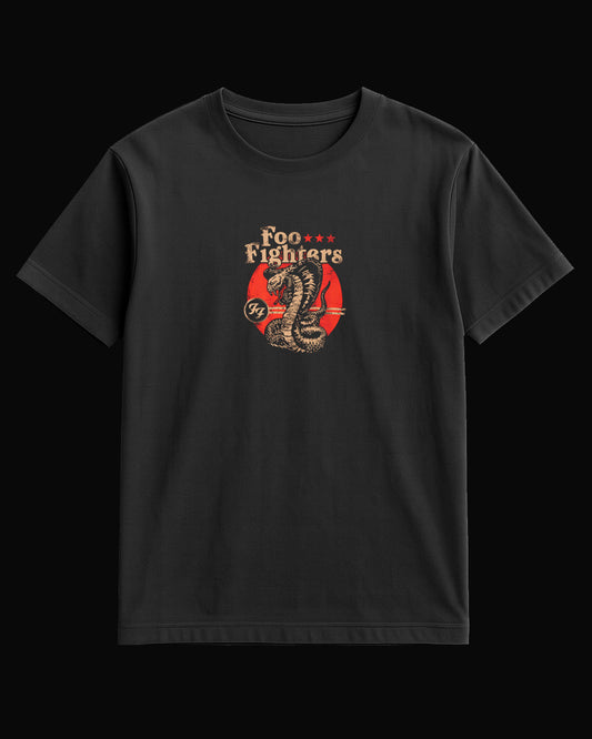 Foo Fighters King Cobra Siyah Tişört