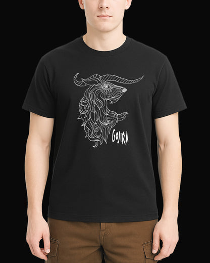 Gojira Lunar Goat Siyah Tişört