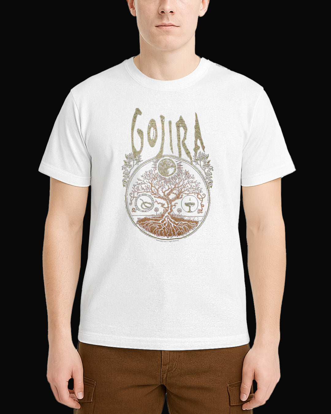 Gojira The Link Beyaz Tişört