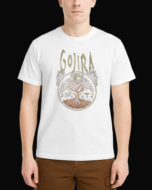 Gojira The Link White T-Shirt