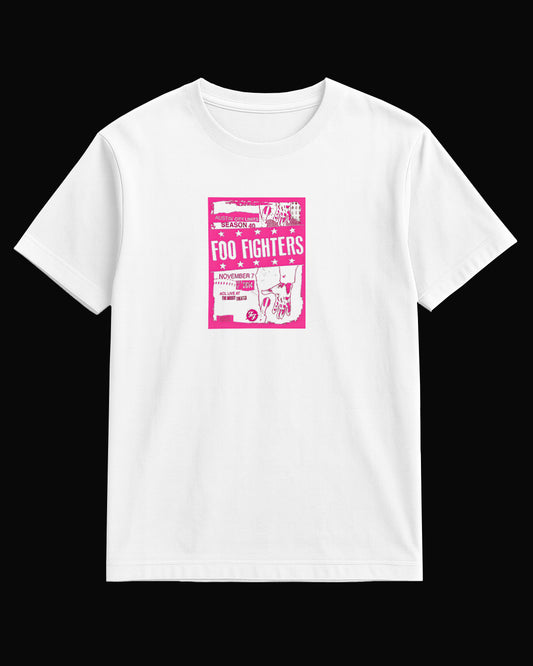 Foo Fighters AUSTIN City Limits Beyaz Tişört