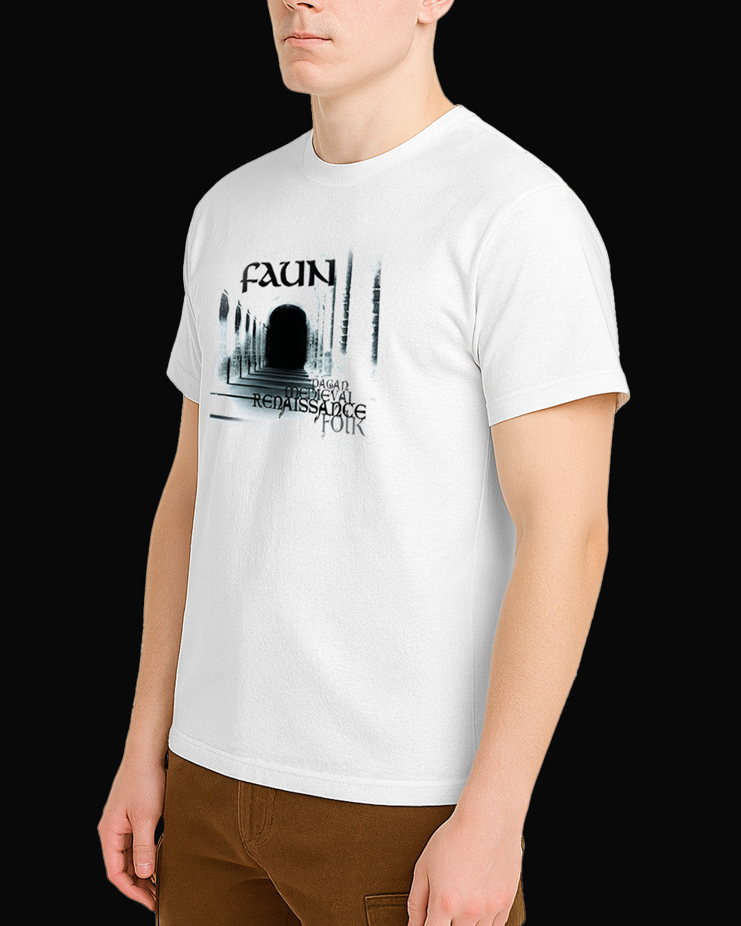 Faun Renaissance Beyaz Tişört