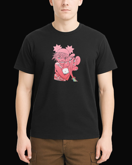 Gorillaz ZOO.1 Siyah Tişört