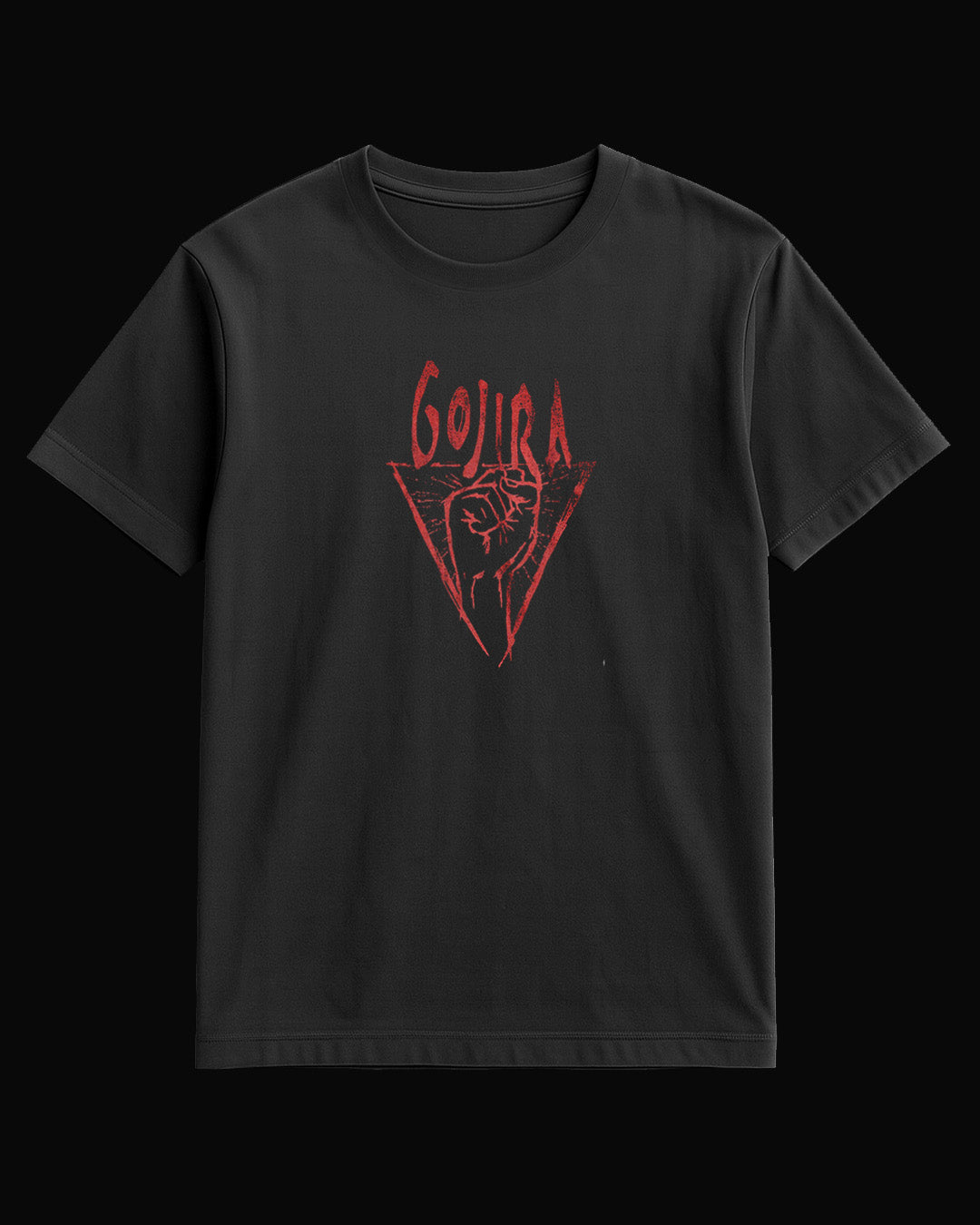 Gojira The Right Hand-2 Siyah Tişört