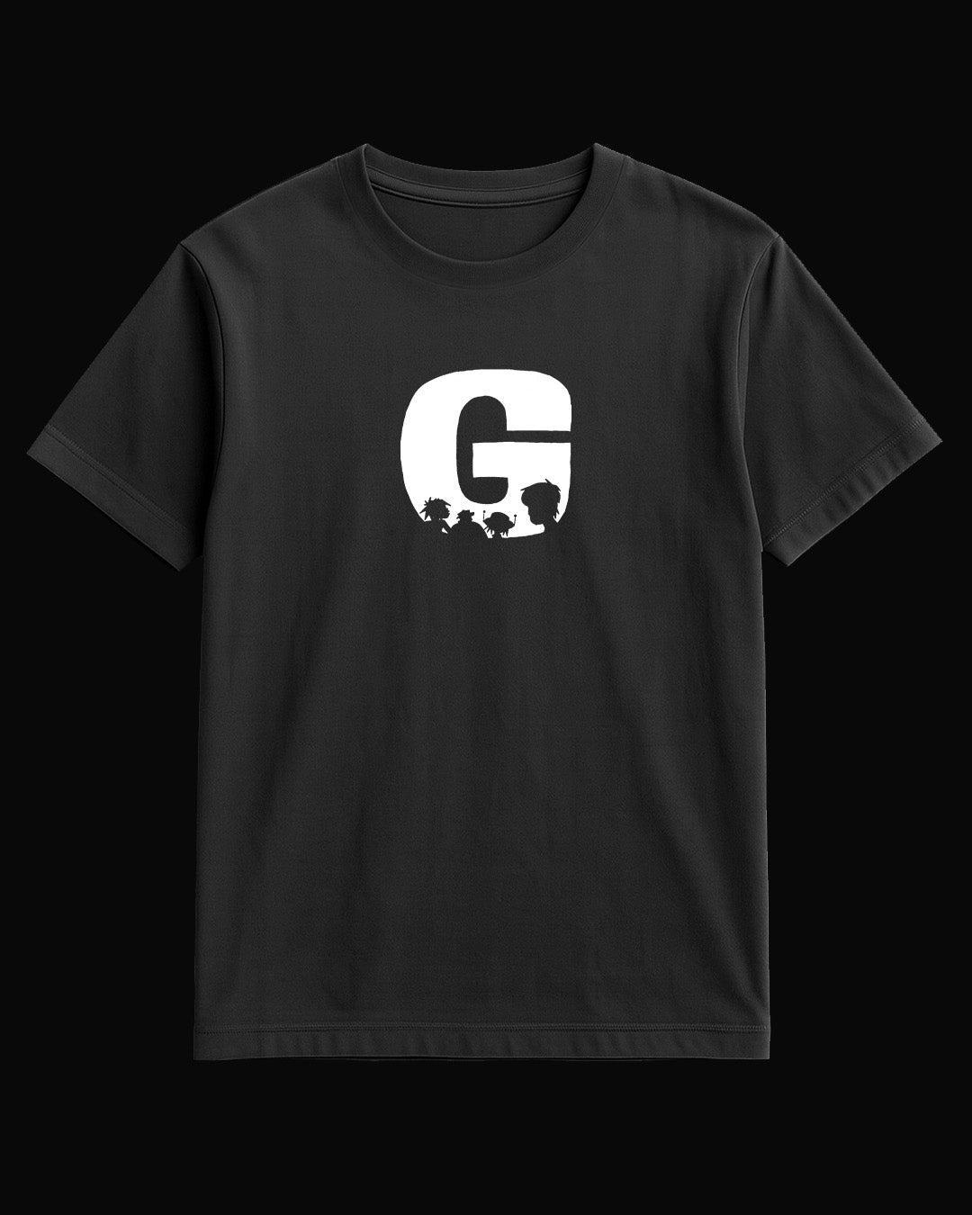 Gorillaz G. Siyah Tişört