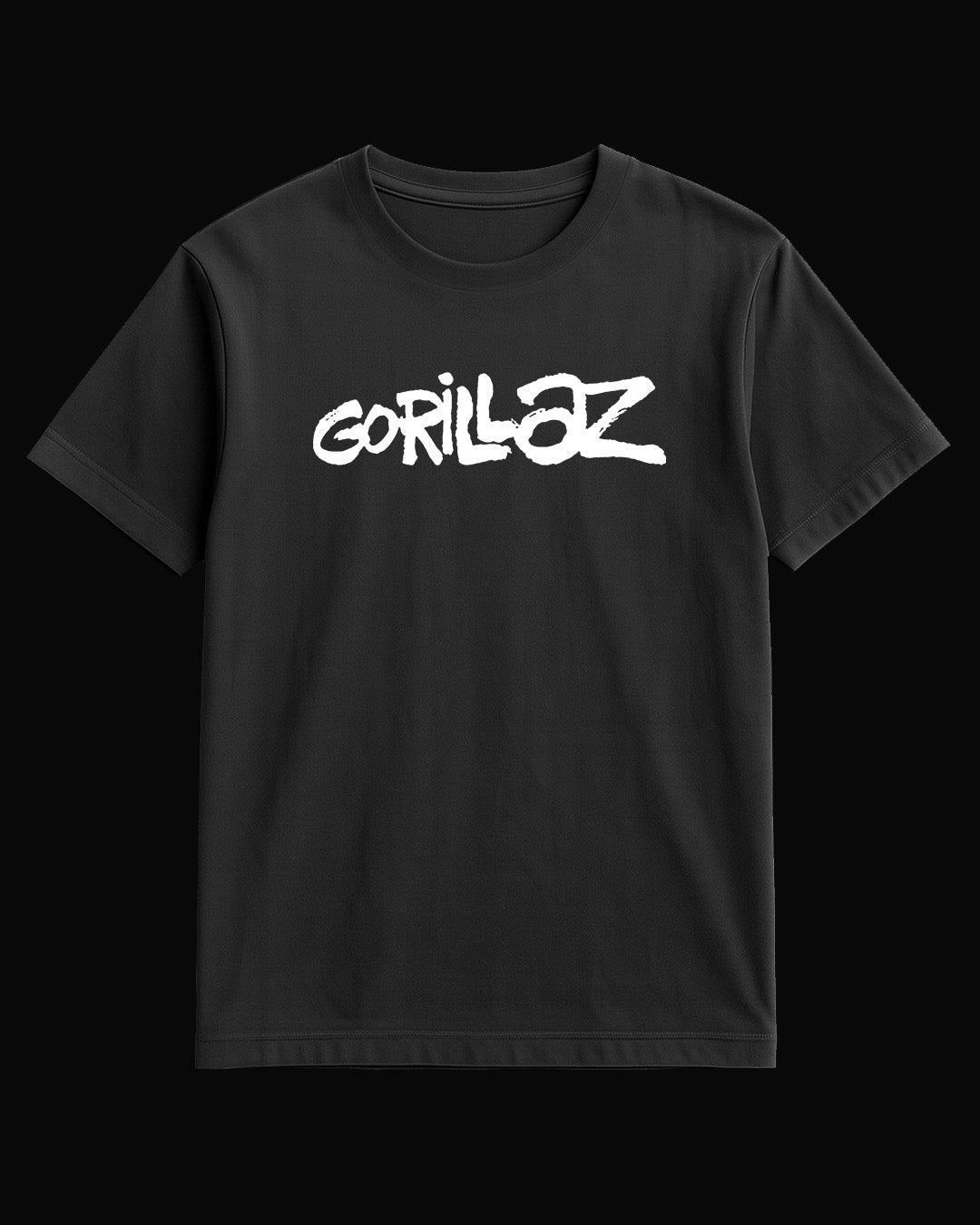 Gorillaz Grup Logo Siyah Tişört