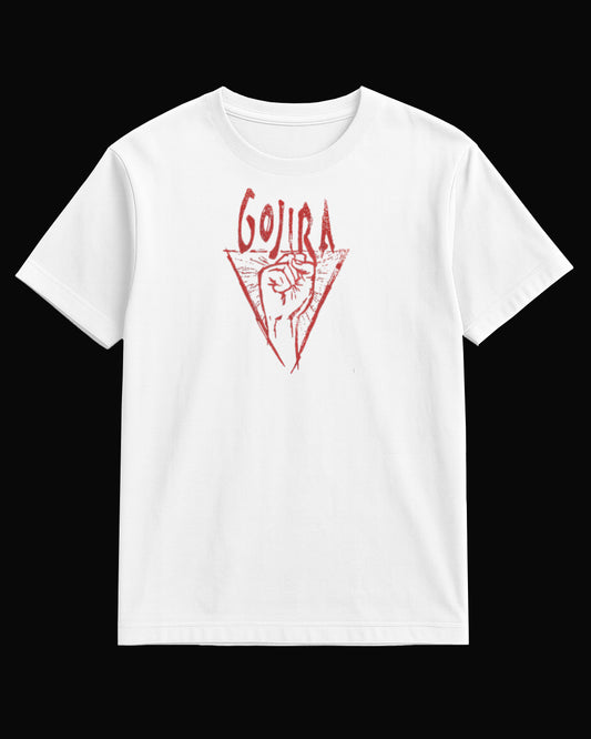 Gojira The Right Hand White T-Shirt