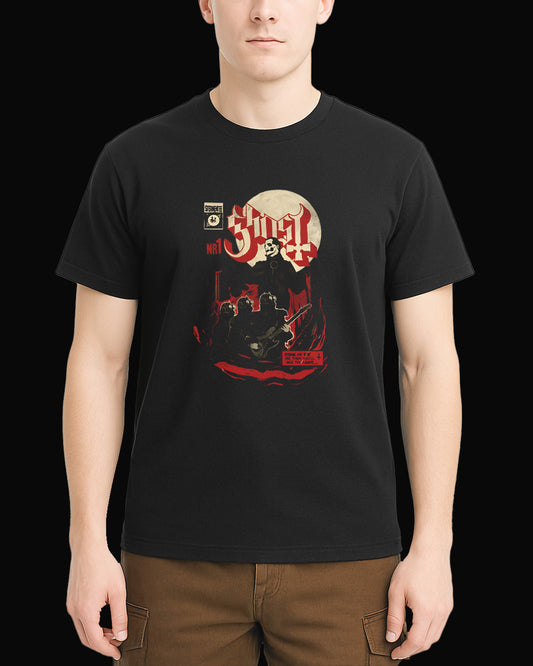 Ghost THE LIGHT Siyah Tişört