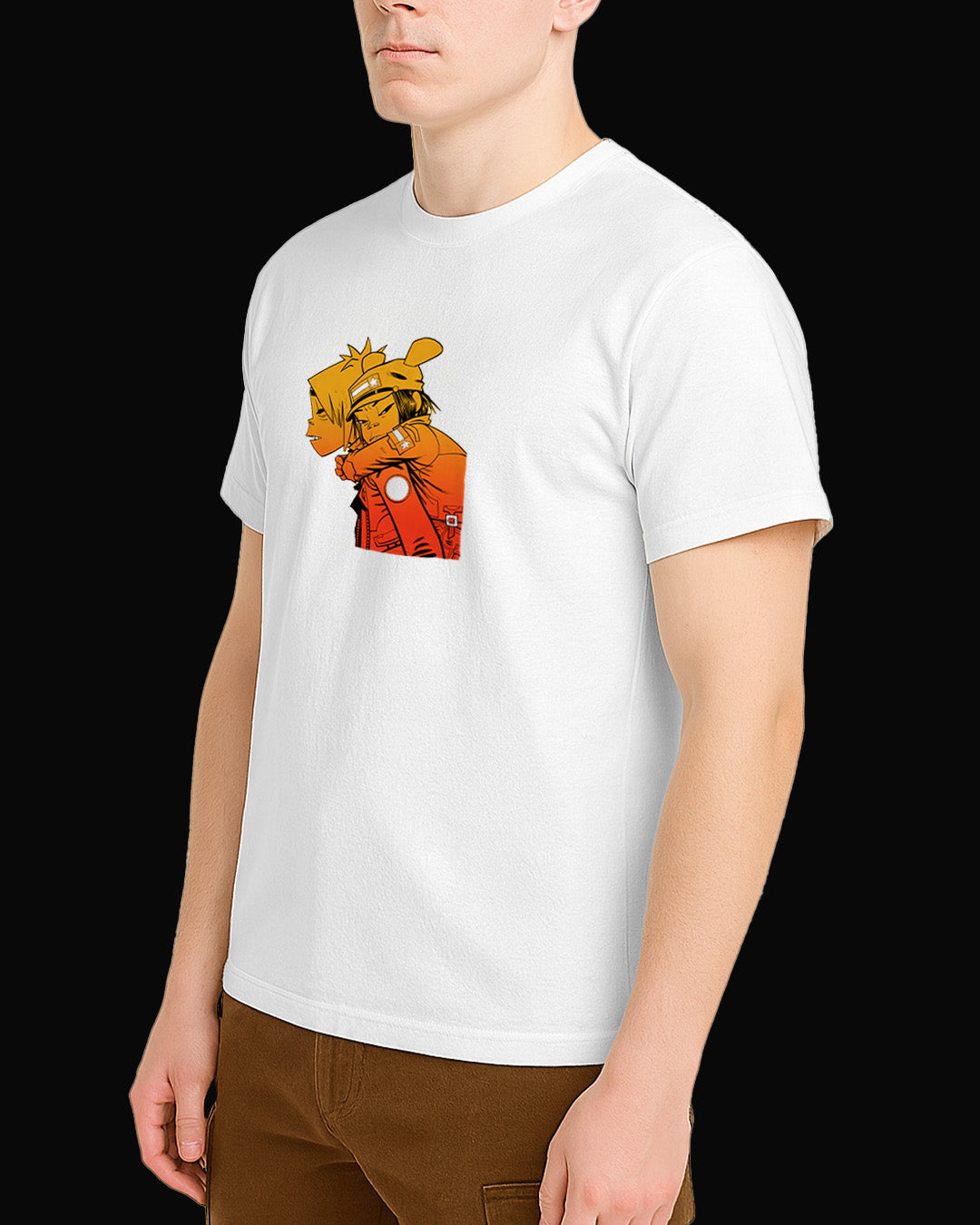 Gorillaz Take Me Home Beyaz Tişört