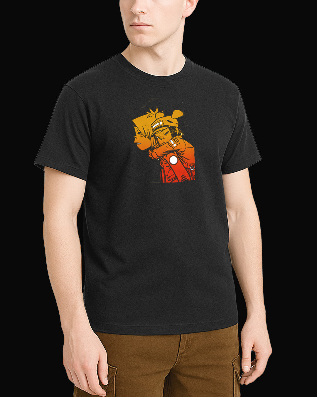 Gorillaz Take Me Home Siyah Tişört
