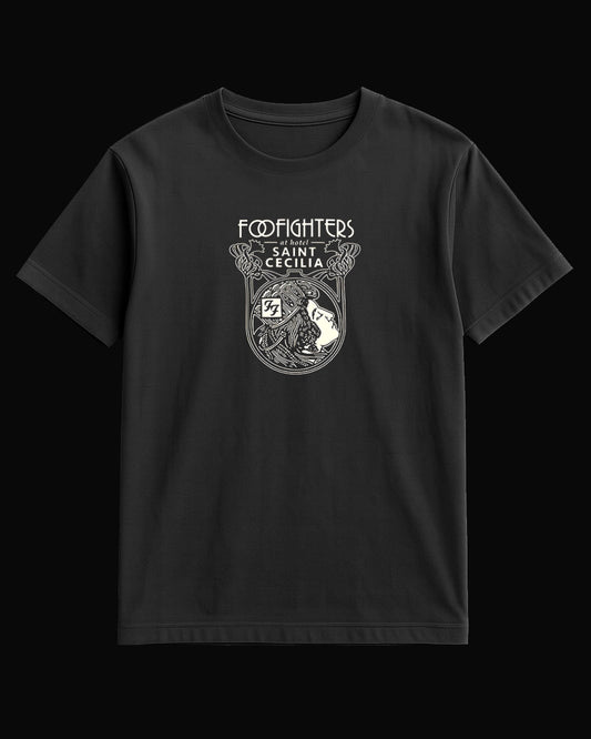 Foo Fighters Saint Cecilia Siyah Tişört