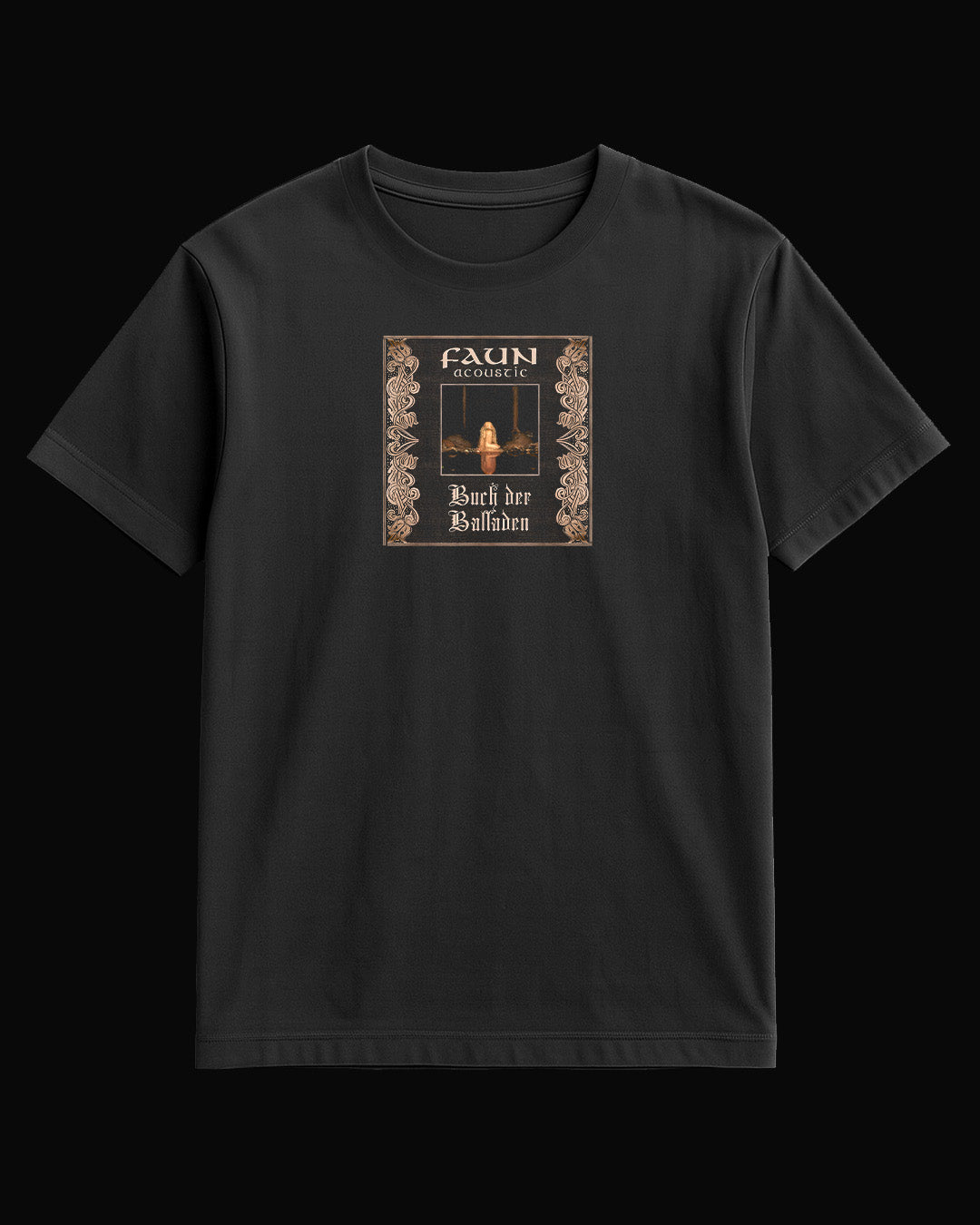 Faun Buch der Balladen Siyah Tişört