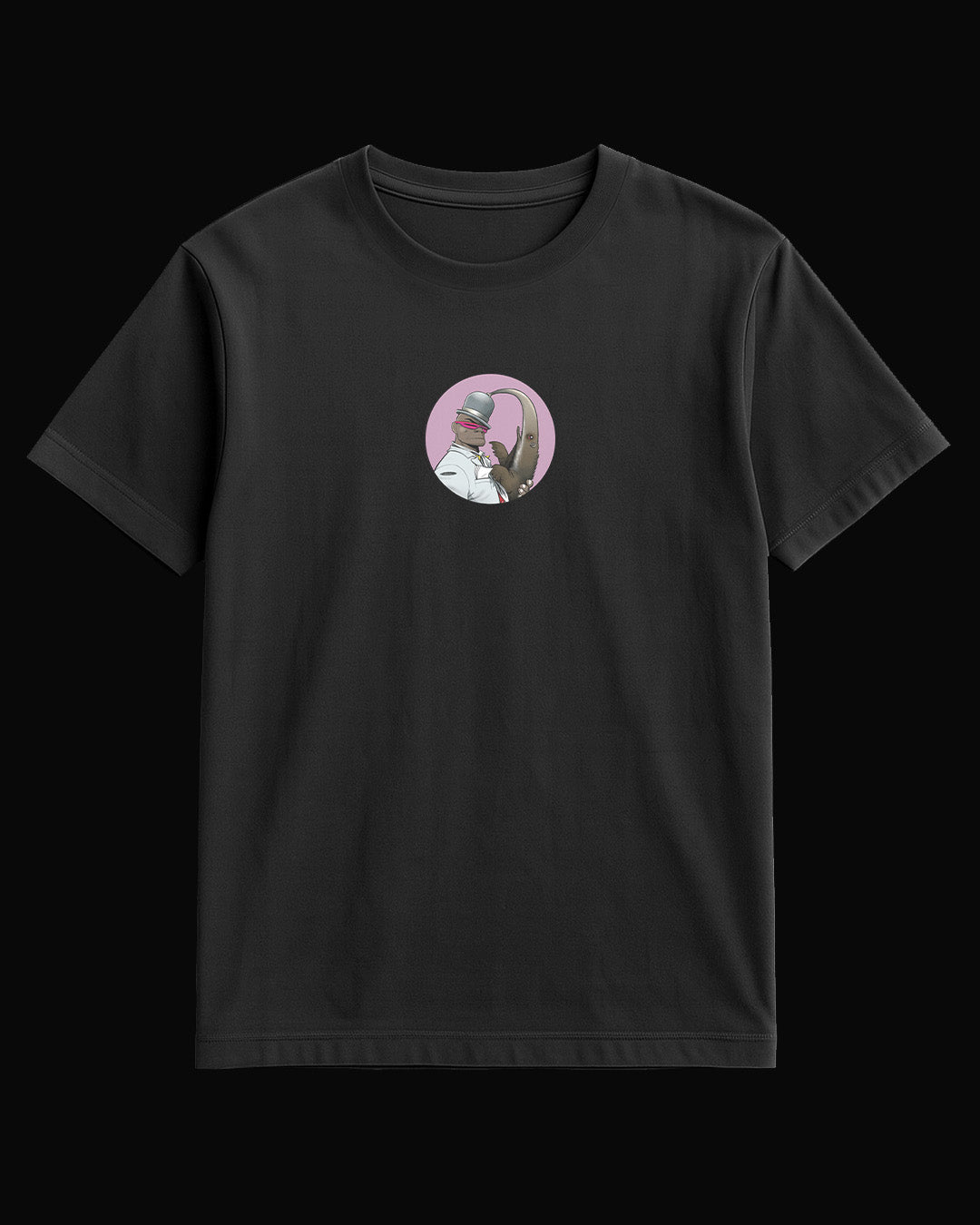 Gorillaz Hobbs & Anteater Siyah Tişört