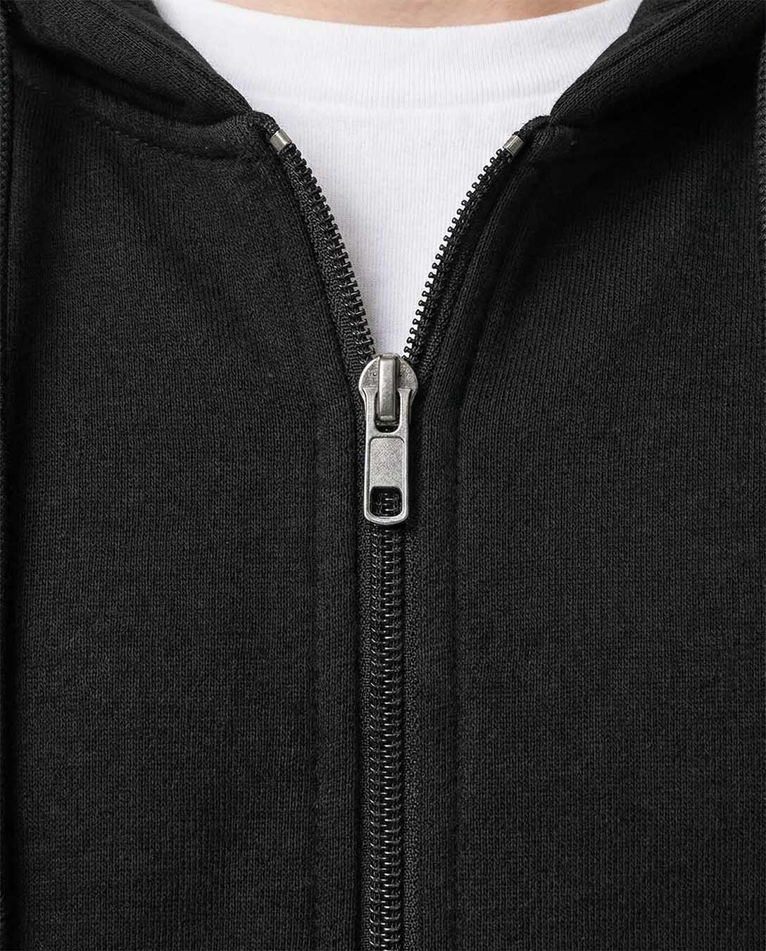 Zipped Hooded Hoodie