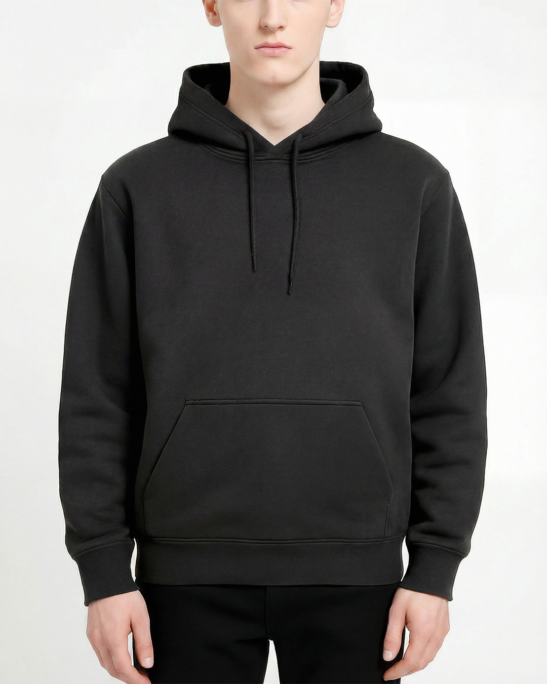 Black Hooded Hoodie