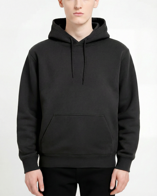 Black Hooded Hoodie