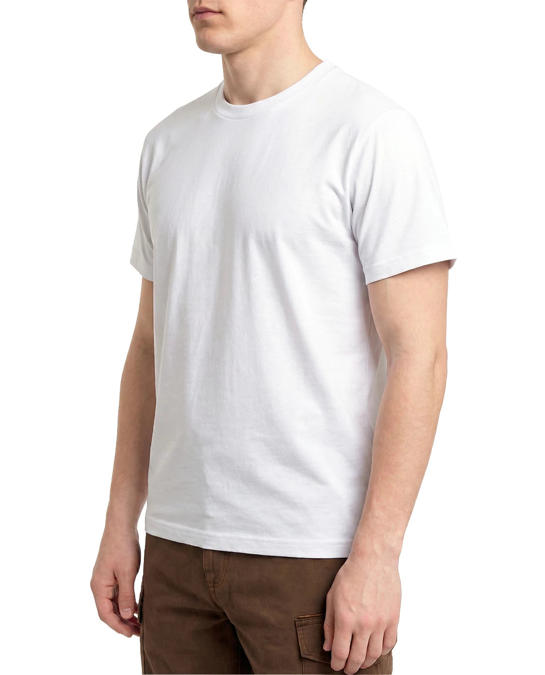 White Basic T-Shirt