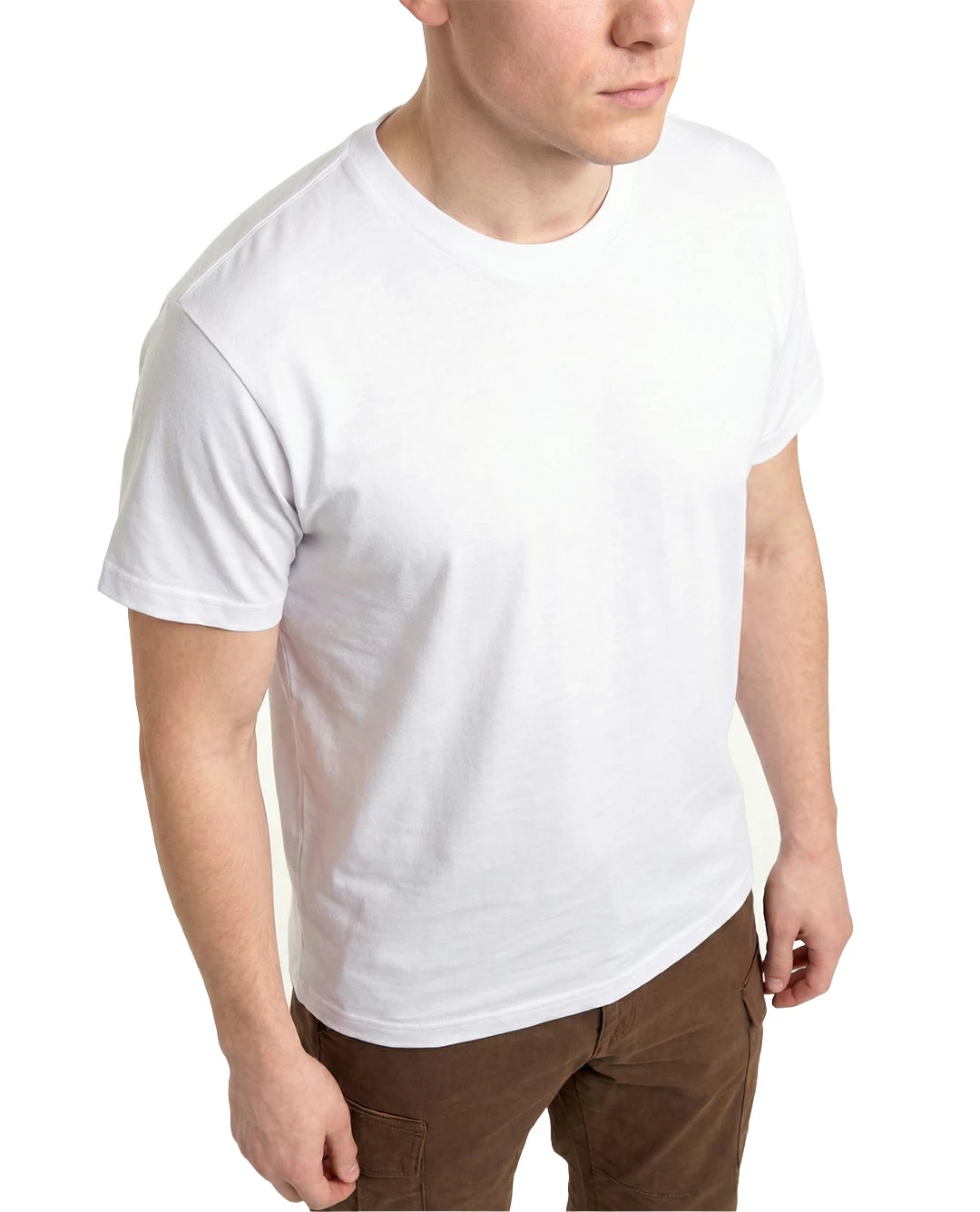 White Basic T-Shirt