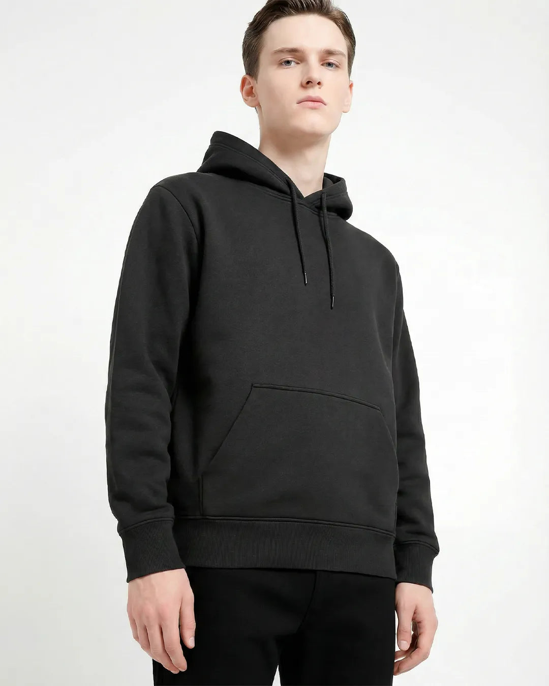 Black Hooded Hoodie