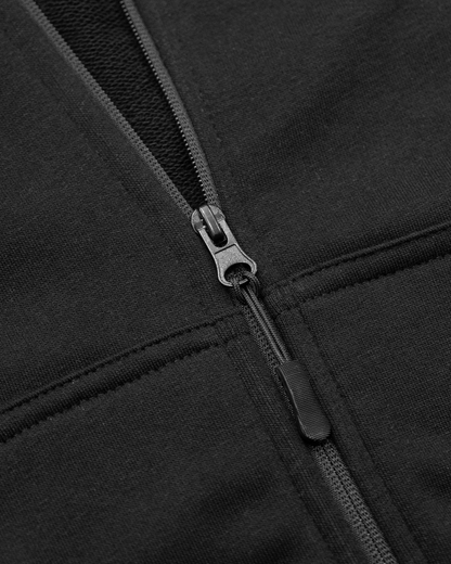 Fermuarlı Kapşonlu Hoodie