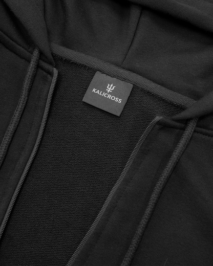 Fermuarlı Kapşonlu Hoodie