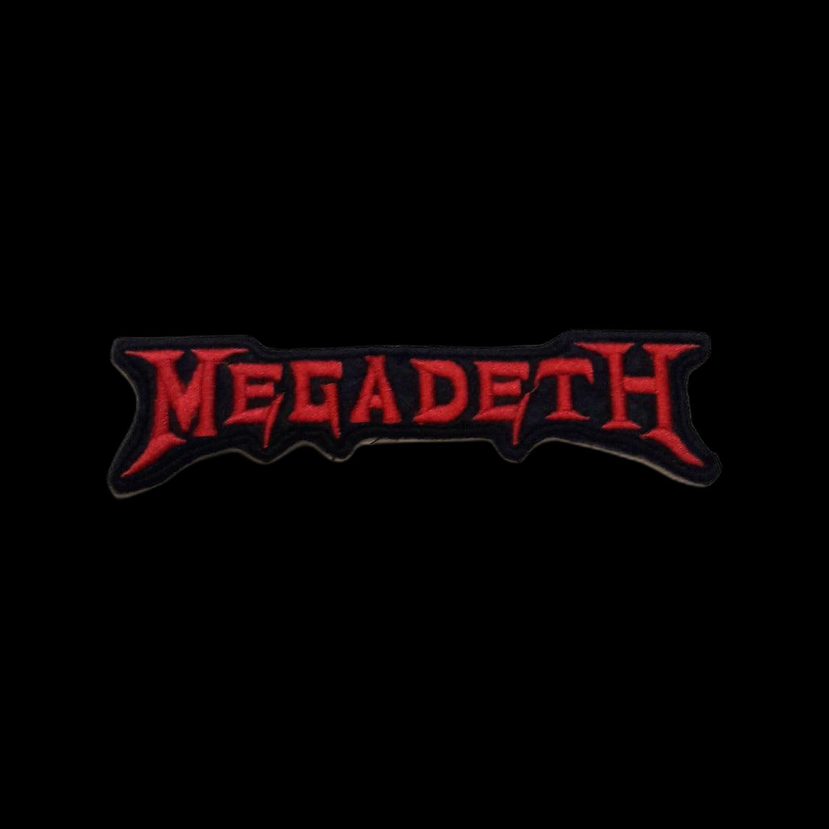 Megadeth Kırmızı Nakış Yama