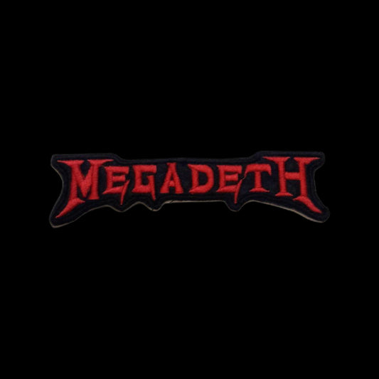 Megadeth Kırmızı Nakış Yama