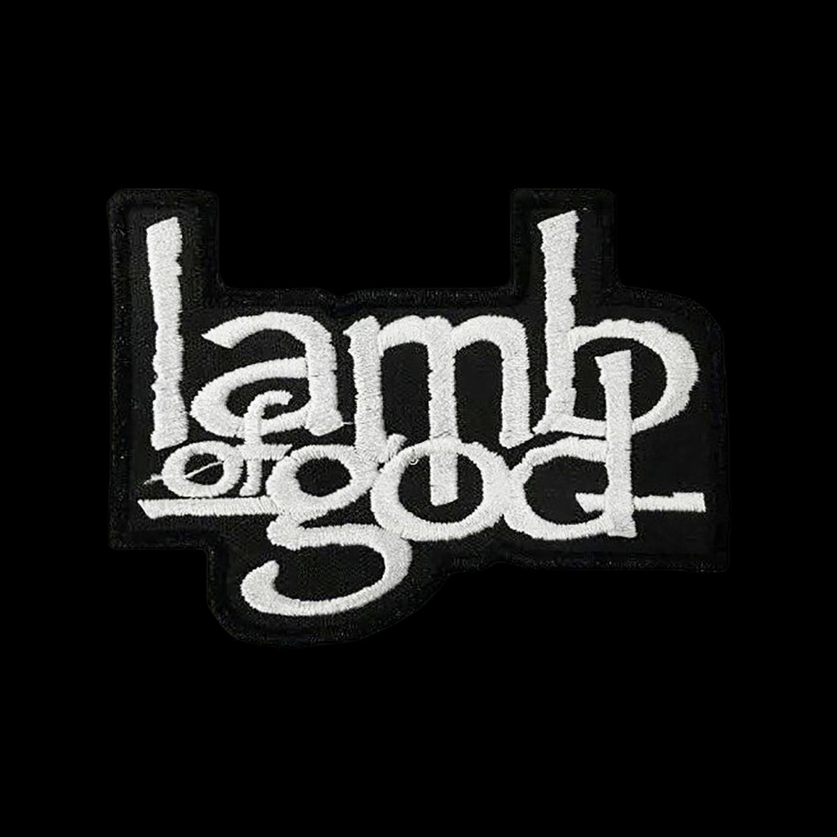 Lamb Of God Nakış Yama Yazı