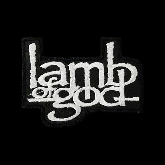 Lamb Of God Nakış Yama Yazı