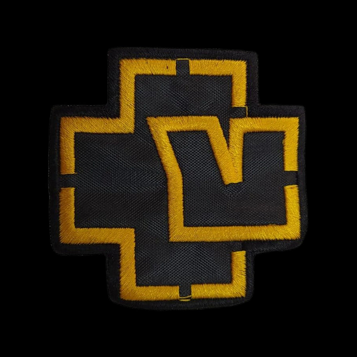 Rammstein Gold Nakış Yama Logo