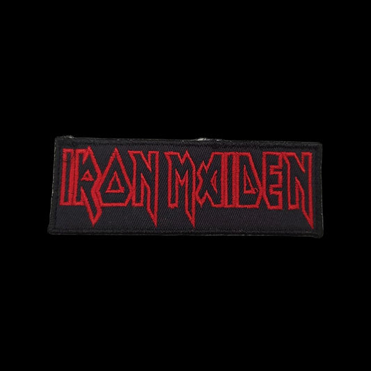 Iron Maiden Red Nakış Yama Yazı
