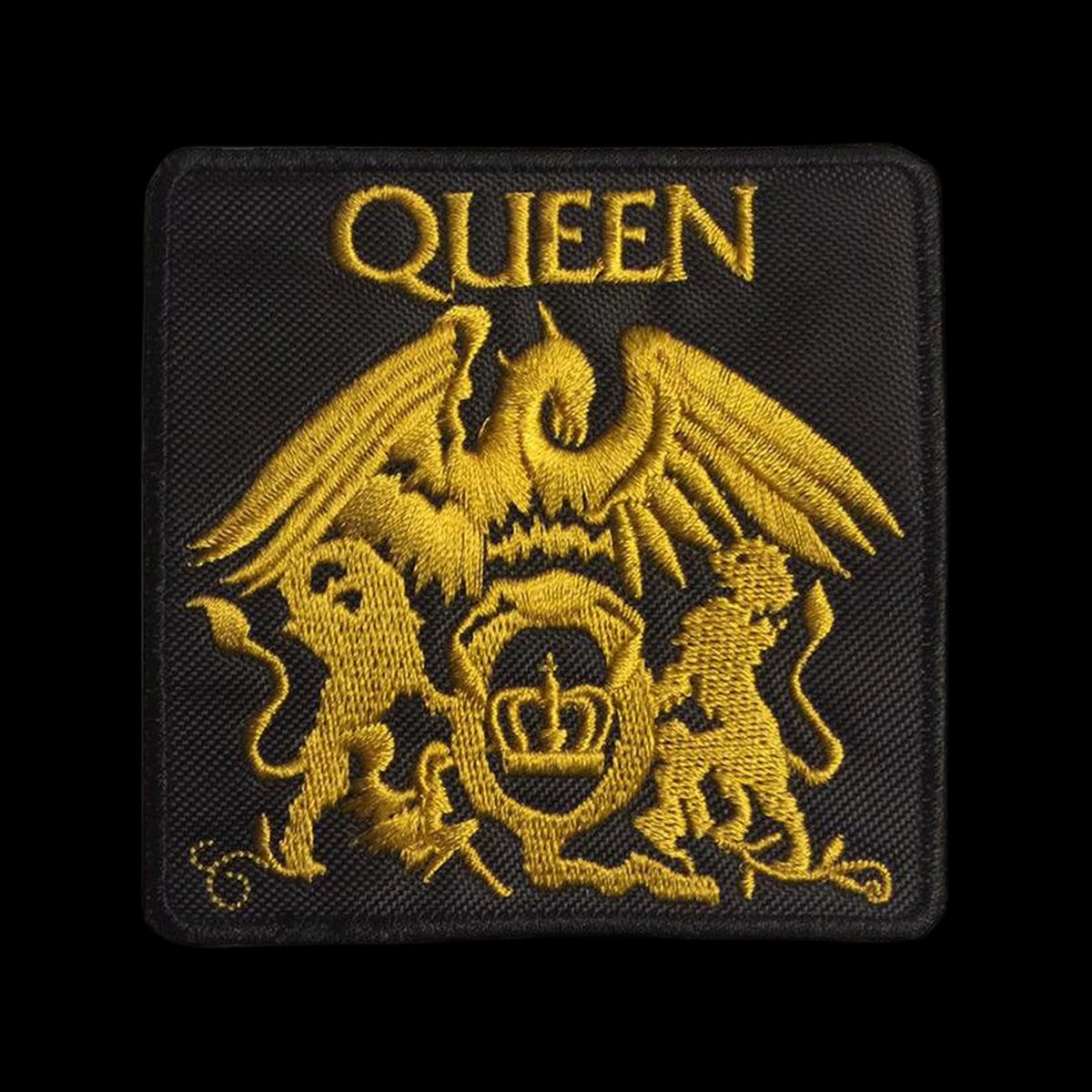 Queen Gold Nakış Yama Logo