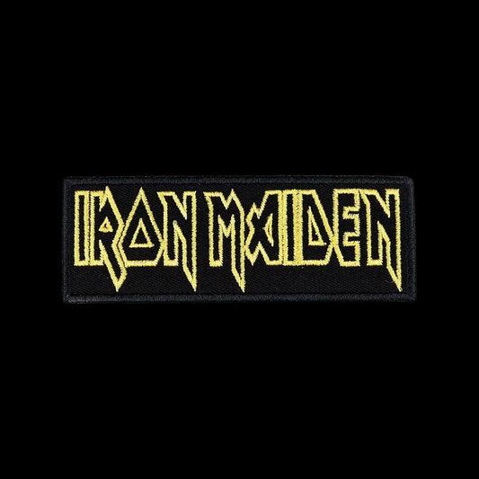 Iron Maiden Sarı Nakış Yama