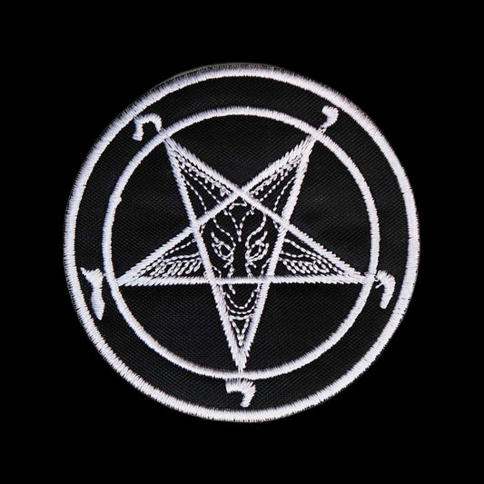 Pentagram Baphomet Nakış Yama