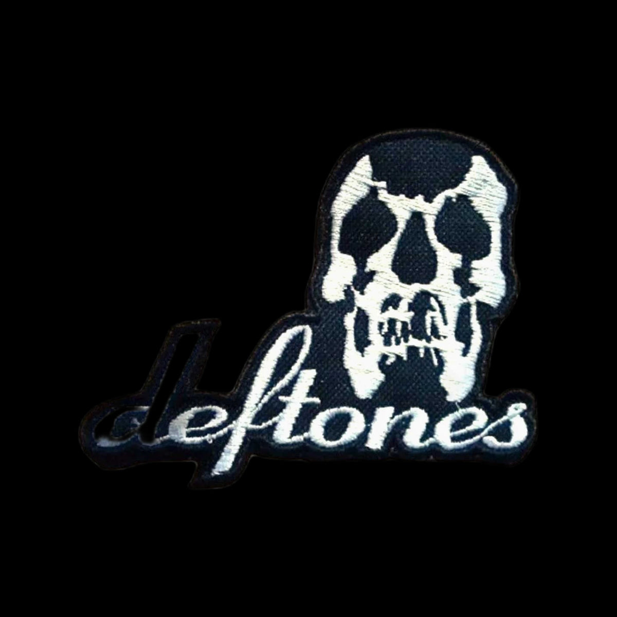Deftonas Logo Skull Nakış Yama