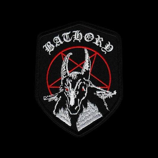 Bathory Logo Red Nakış Yama