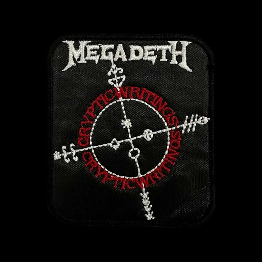 Megadeth Cryptic Writings Nakış Yama