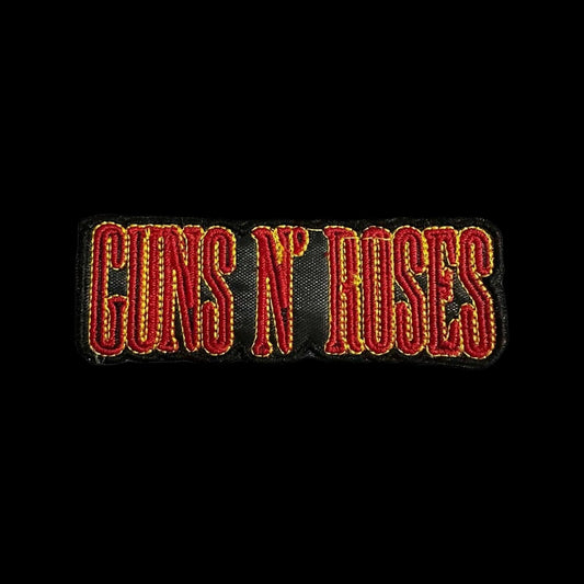 Guns N Roses Nakış Yama Red Text