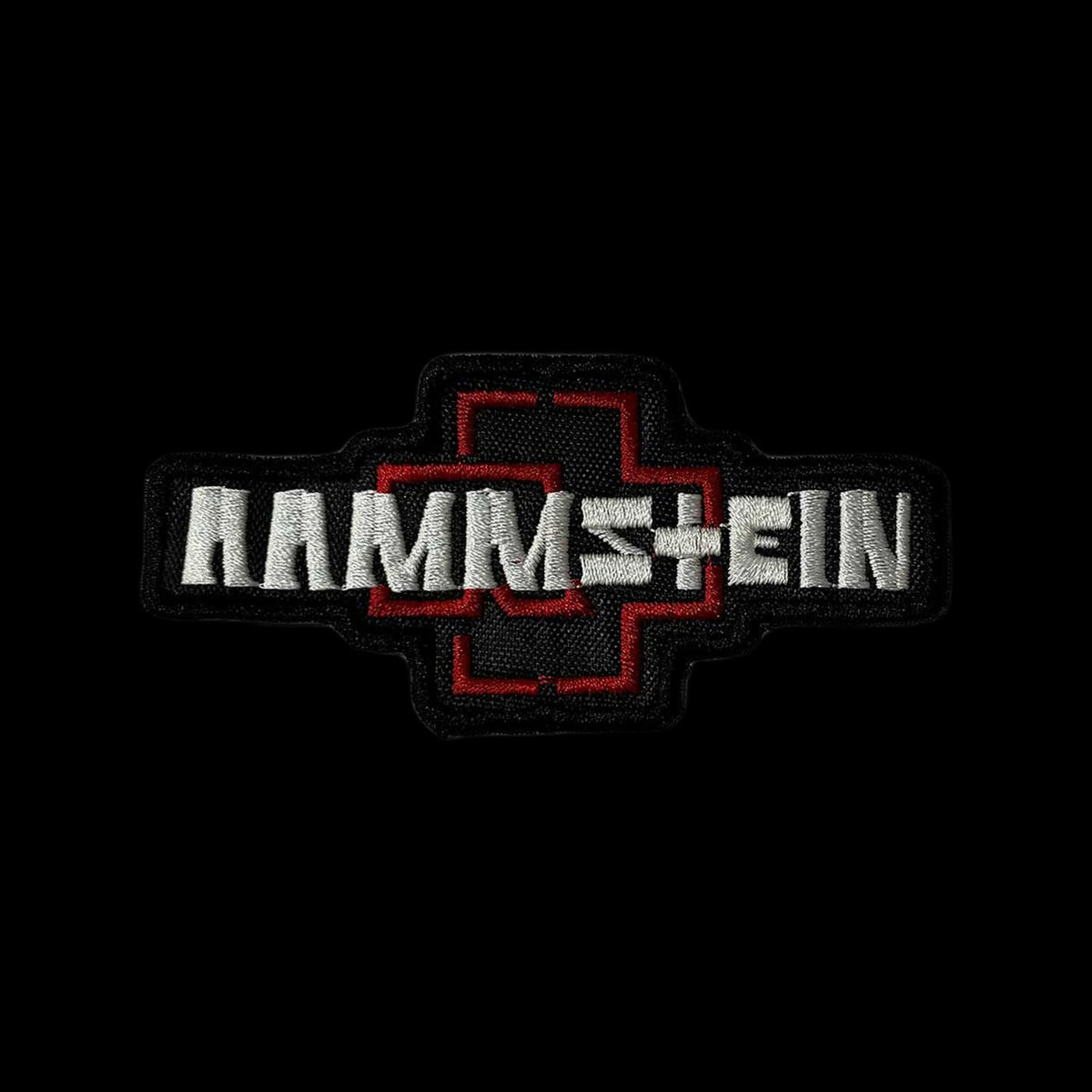 Rammstein Nakış Yama Text Logo