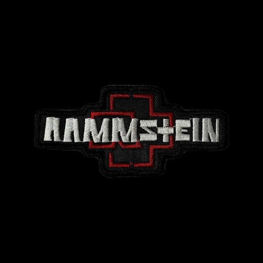 Rammstein Nakış Yama Text Logo