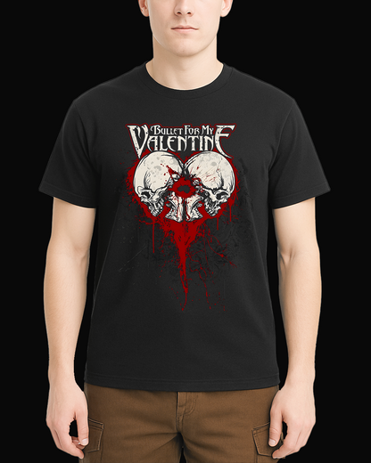 Bullet For My Valentine Kalp Siyah Tişört