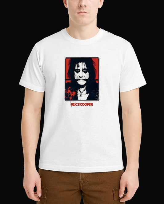 Alice Cooper The Belt Beyaz Tişört