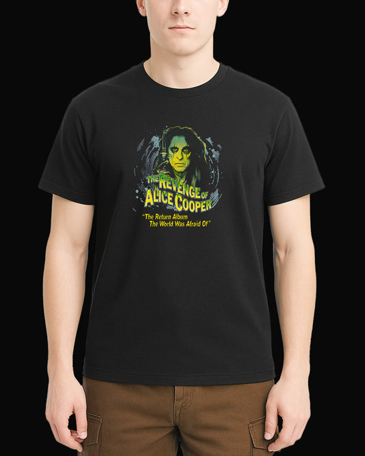 Alice Cooper The Revenge Of Alice Cooper Siyah Tişört