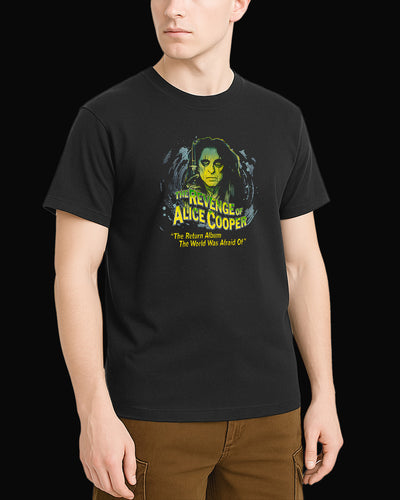 Alice Cooper The Revenge Of Alice Cooper Siyah Tişört