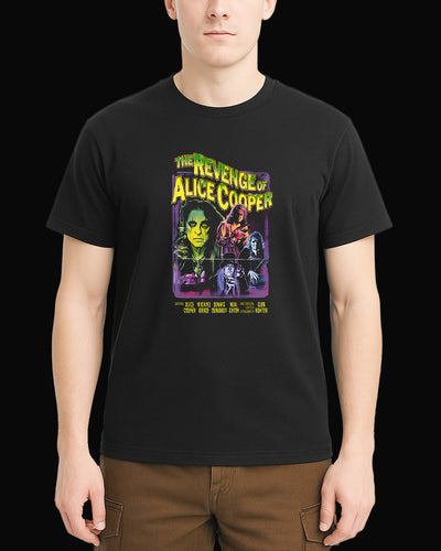 Alice Cooper The Revenge Of Alice Cooper-2 Siyah Tişört