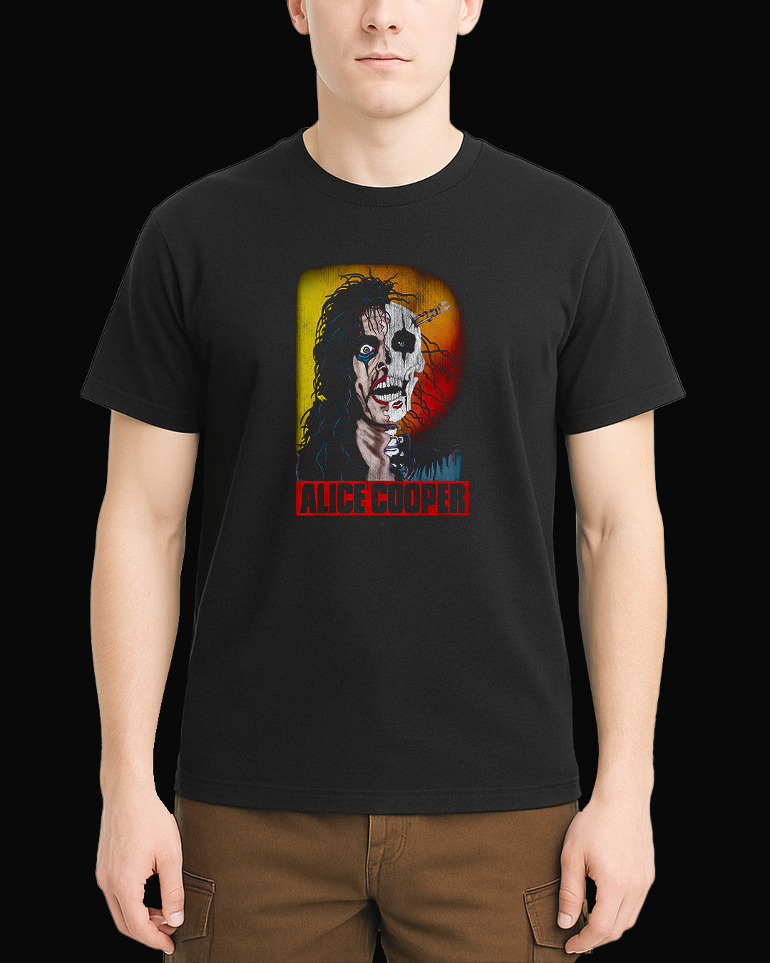Alice Cooper From The Inside Siyah Tişört