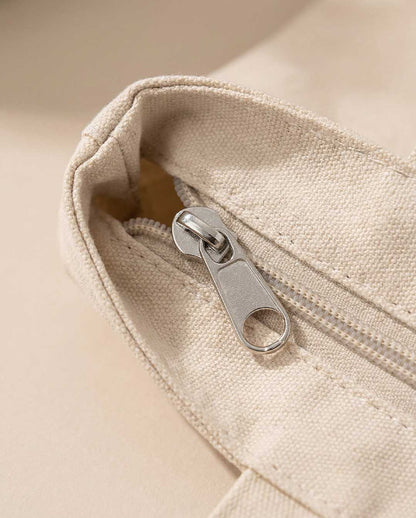 Cream Canvas Bag