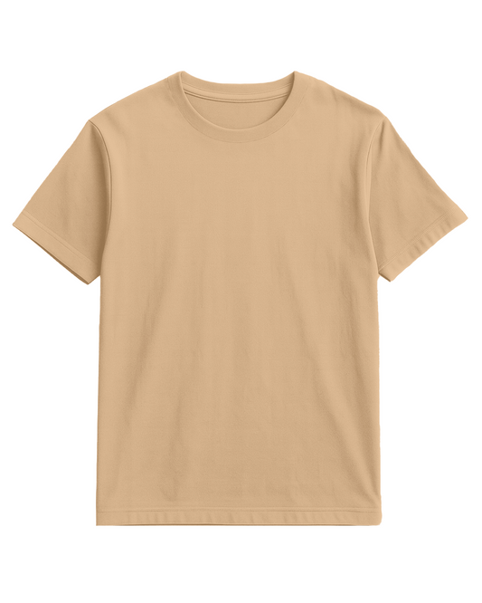 Krem Basic Tişört