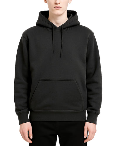 Siyah Kapuşonlu Hoodie