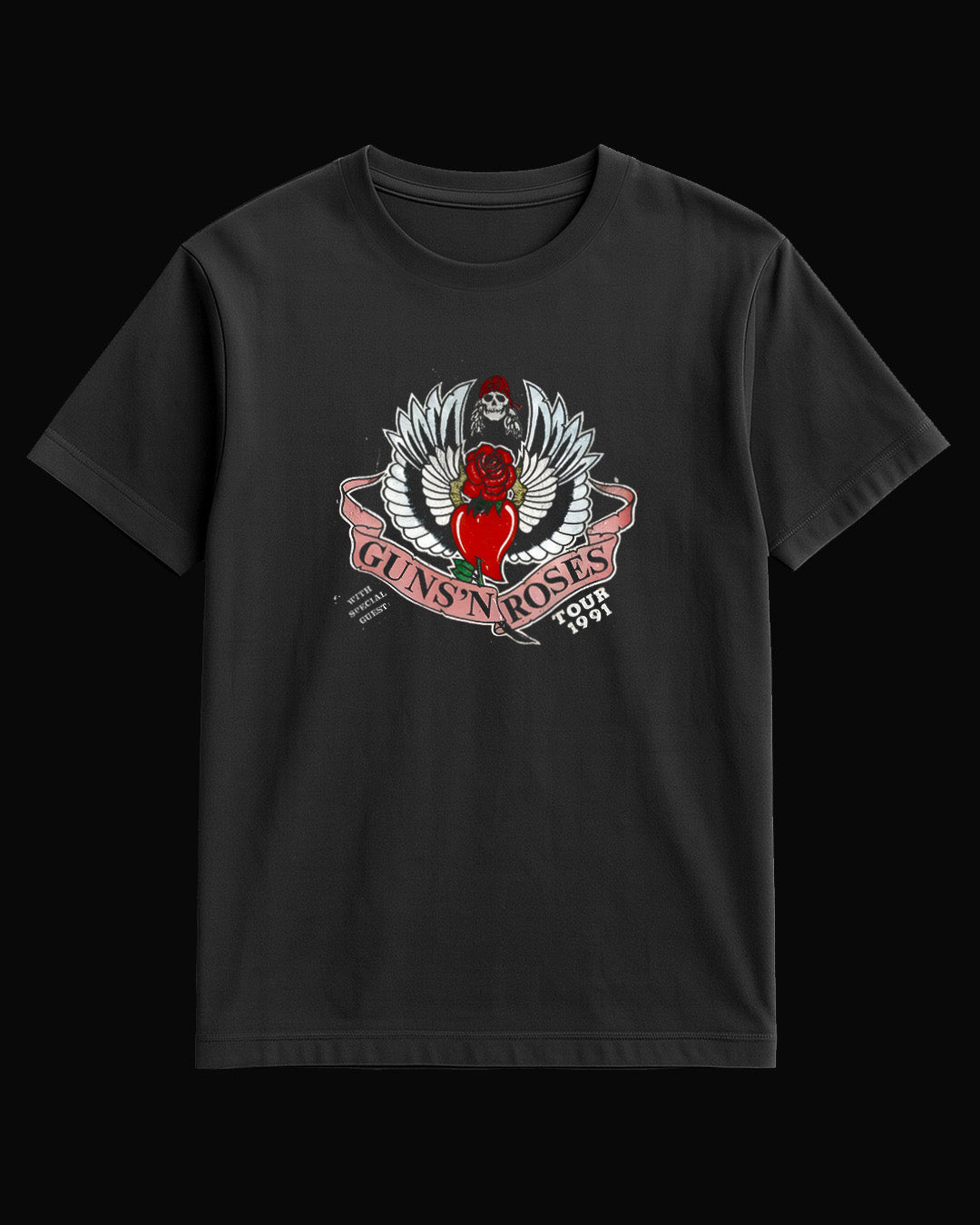 Guns N' Roses Tour 1991 Black T-Shirt